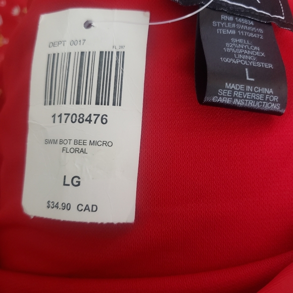 Womens Midnight hour Hot Topic red Bikini Bottoms. - Picture 5 of 5